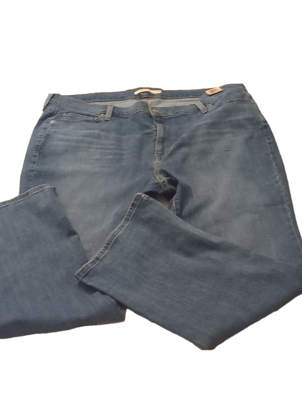 Levi's hyper soft classic bootcut mid rise jeans size 22W Short